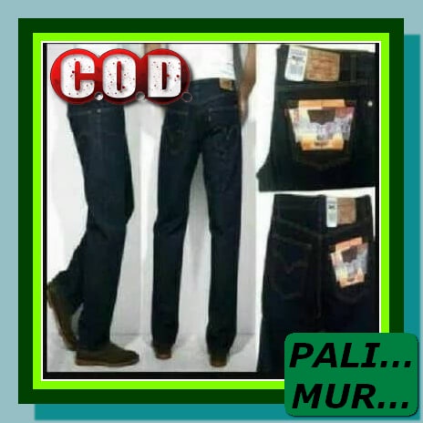 Celana Jeans Slimfit Laki Dewasa Levis Panjang Premium Cod Pria S PF735 Celana Jeans Levis Standar P