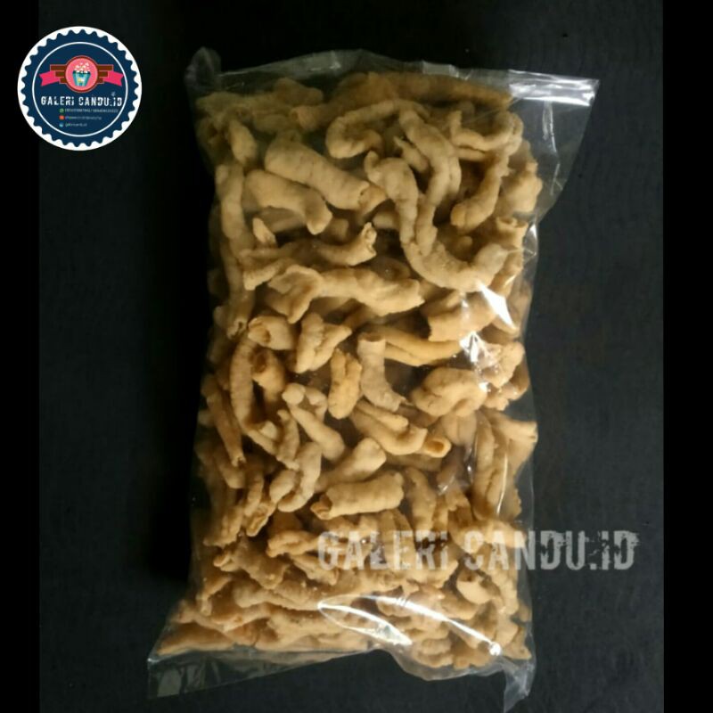 

Keripik Usus Ayam gurih 200 Gram