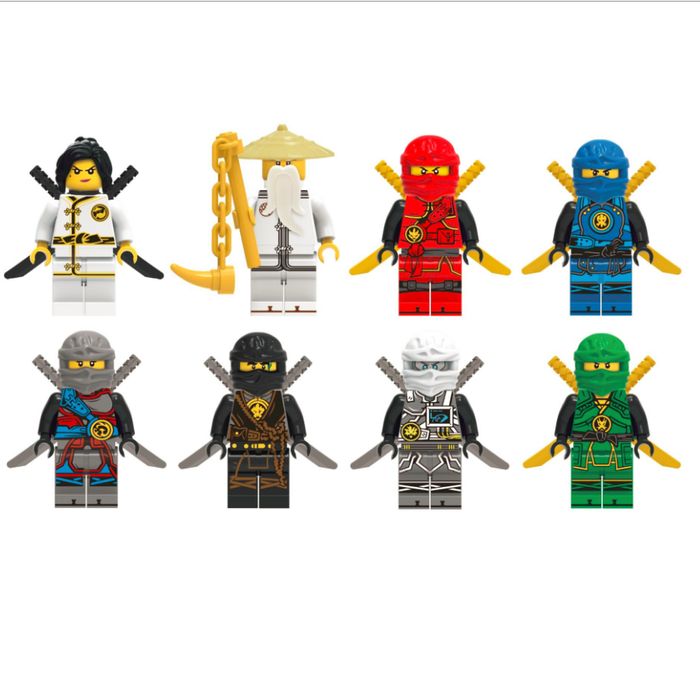 Jual Ninjago Lloyd Kai Jay Cole Zane 