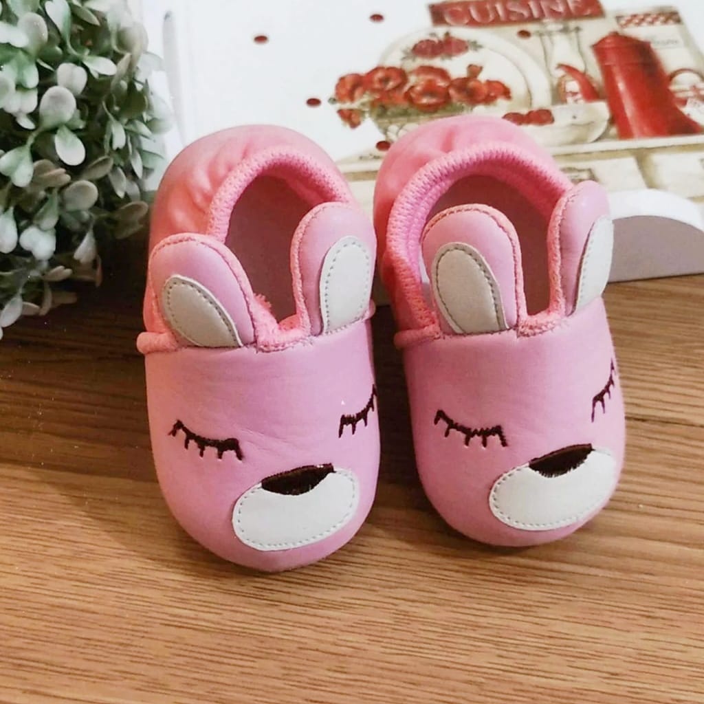 Klik Mds Sepatu Anak Bayi Perempuan Sleepy Cat Ukuran 2-3-4-5 Usia 0-12 Bulan