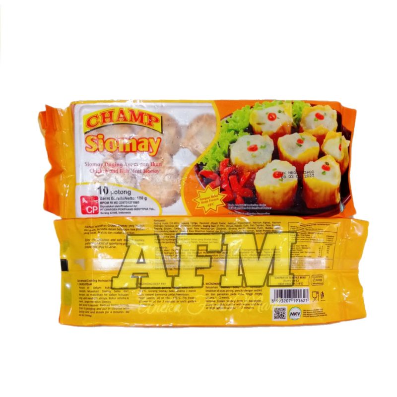 

CHAMP SIOMAY AYAM 150GRAM ISI 10PCS SUMAY SOMAY CHICKEN SIOMAY CHAMP