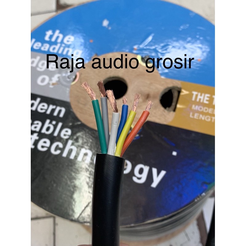 kabel speaker 6 x 2.5 isi 6 panjang 50 meter . KABEL SPEAKER ISI 6 x 250