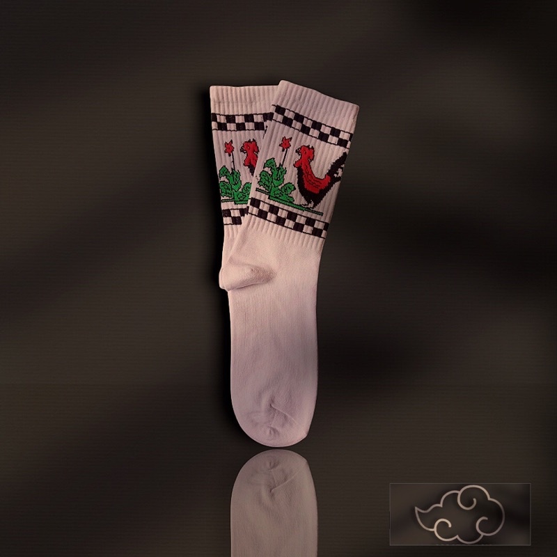 Kaos Kaki Skate Oldschool ~ Kaos Kaki Motif Pria ~ Amaterasu Socks