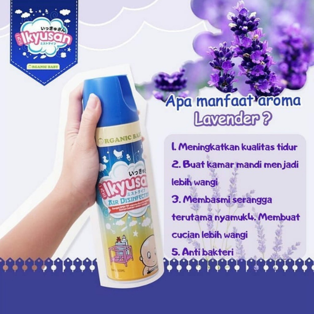 Ikyusan Air Disinfectant 360ml&amp;100ml 461022 (khusus jabodetabek&amp;Pulau Jawa)