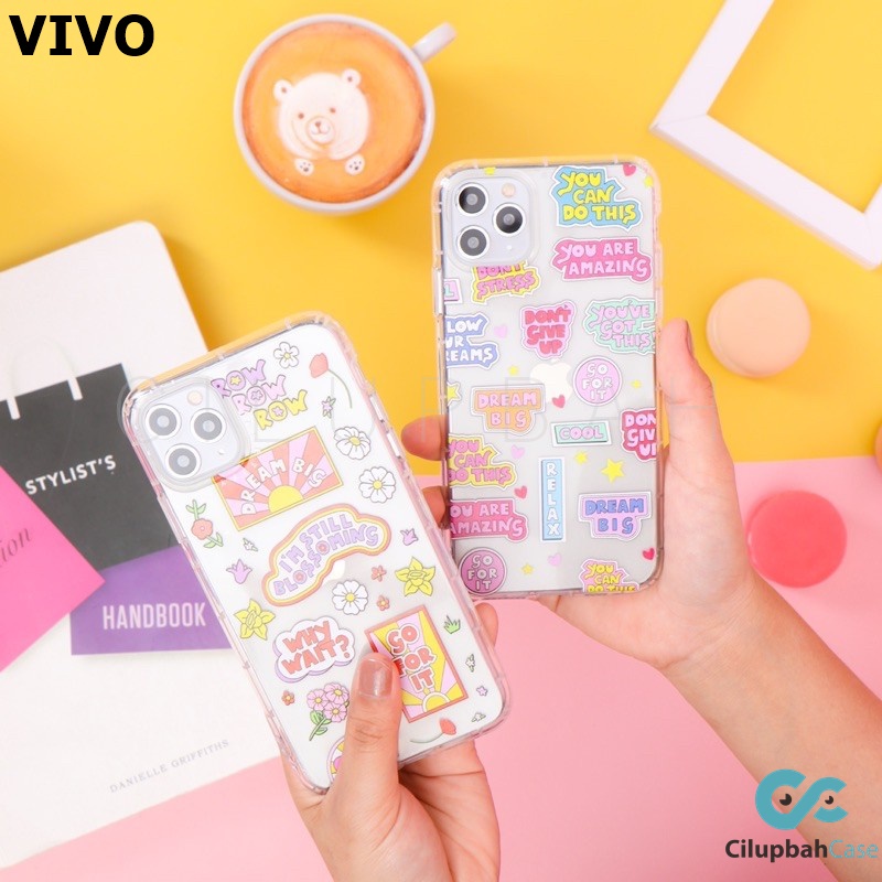 SOFT CASE VIVO V20 V15 V17 PRO Y12S Y15 Y17 Y20 Y30 Y50 Y91 Y93 Y95 - WISDOM CASE - AIRPILLOW CASETIFY