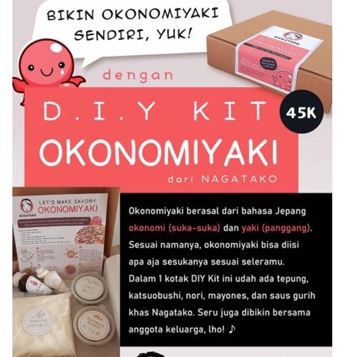 

DIY Kit Paket Masak Okonomiyaki Sendiri