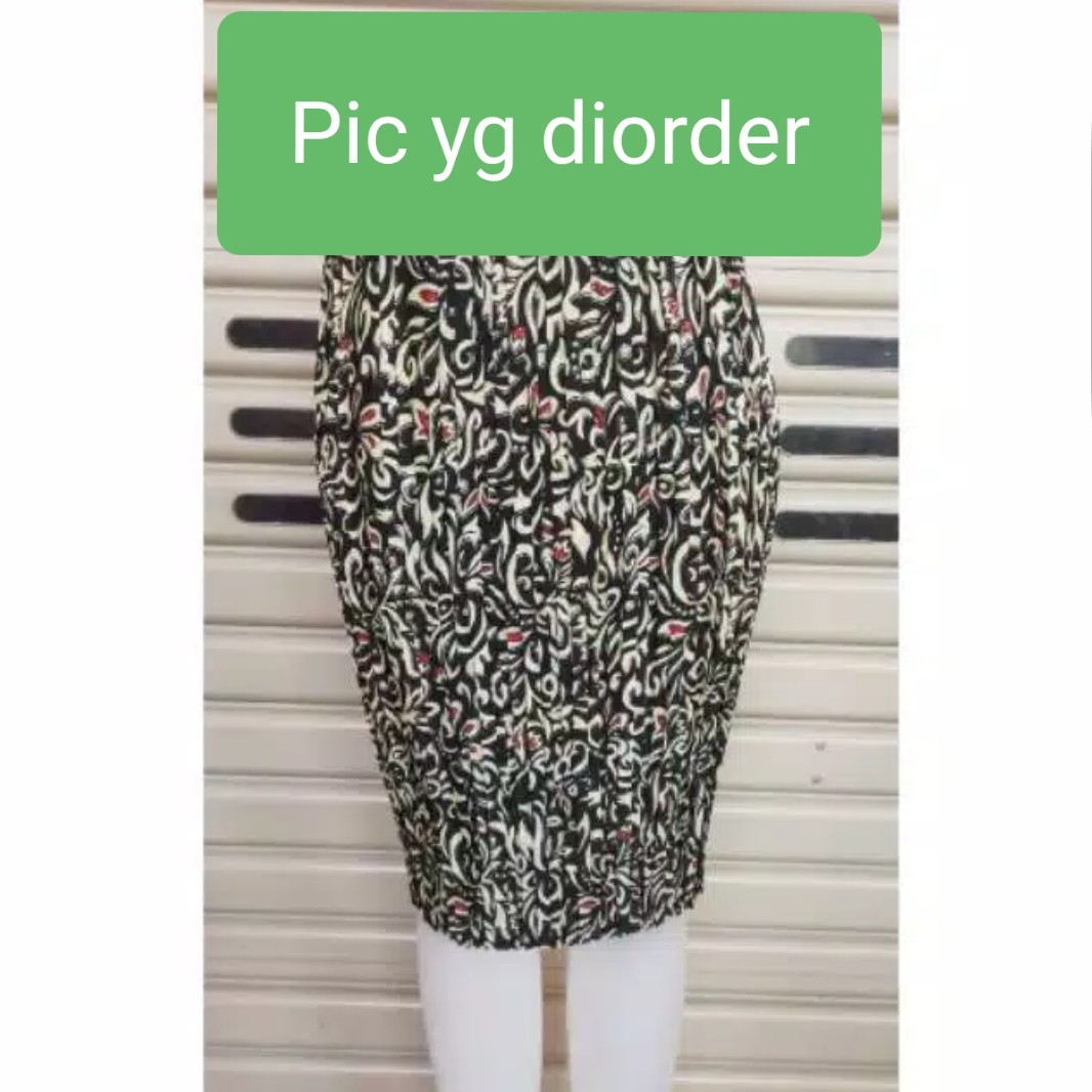 Rok Prisket Pendek 12 /rok Pesta /rok Batik /rok Seragam