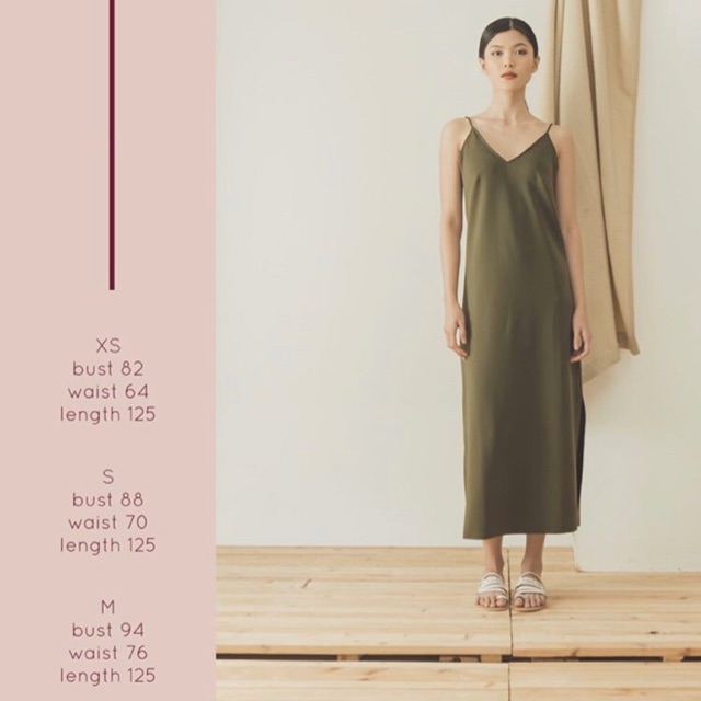 Sovi Atelier Soviatelier X Mmehuillet Kiki Siantar Le Vetifer Dress Olive Green Size M