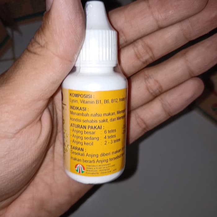 Stimulo Dog Obat Vitamin Anjing Penambah Nafsu Makan Daya Tahan Tubuh