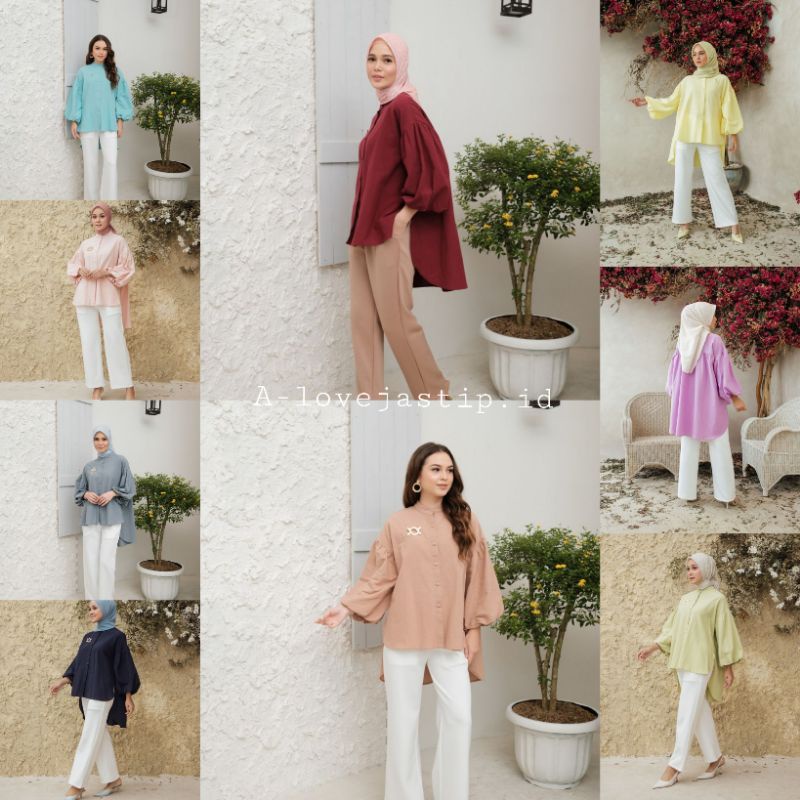 BROOKLYN BLOUSE BY WEARING KLAMBY brooklyn