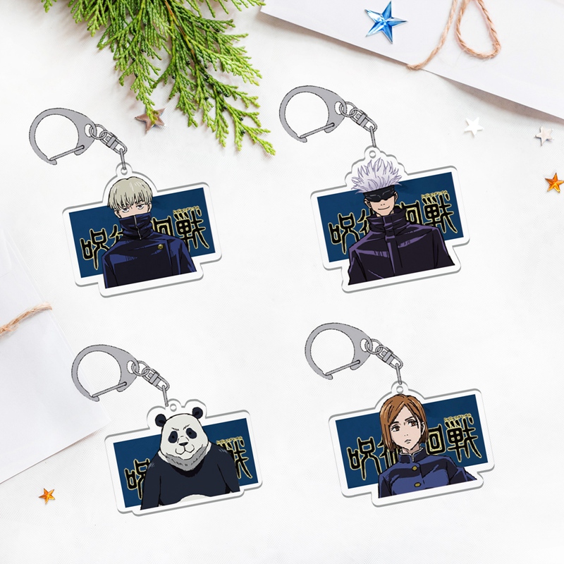 Gantungan Kunci Desain Jujutsu Kaisen Gojo Satoru Charms