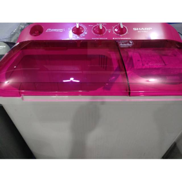 MESIN CUCI Sharp 7.5kg ESt75nt GARANSI 1THN #cirebonkota#