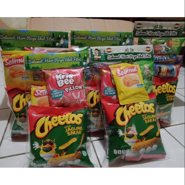 

Goodiebag Lebaran / Ciki Lembaran FREE LABEL