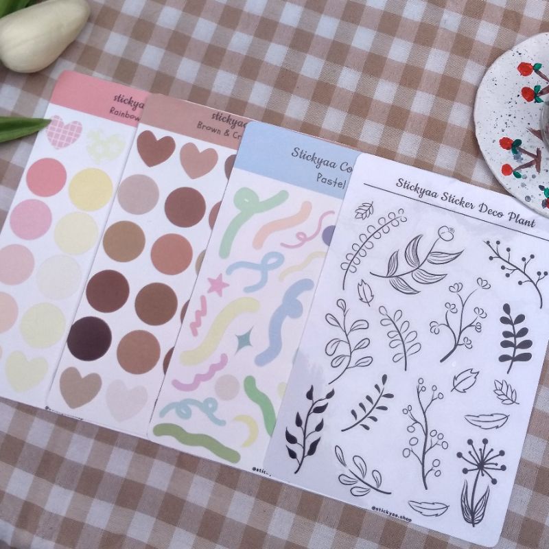

[Stickyaa] sticker decoration | sticker sheet
