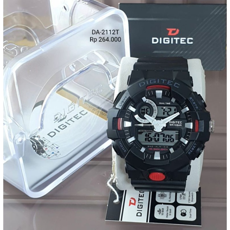 JAM TANGAN PRIA DIGITEC DG 2112 original tahan air