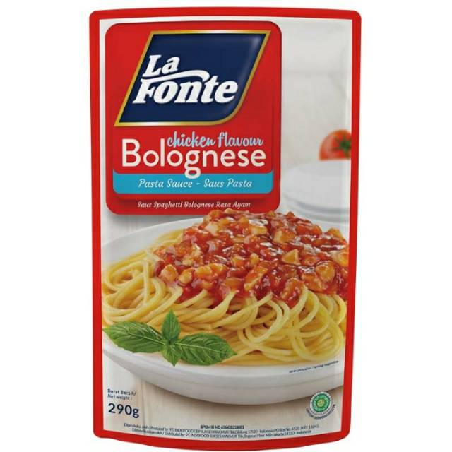 

La Fonte Pasta Sauce Chkn Bolognese 290Gr