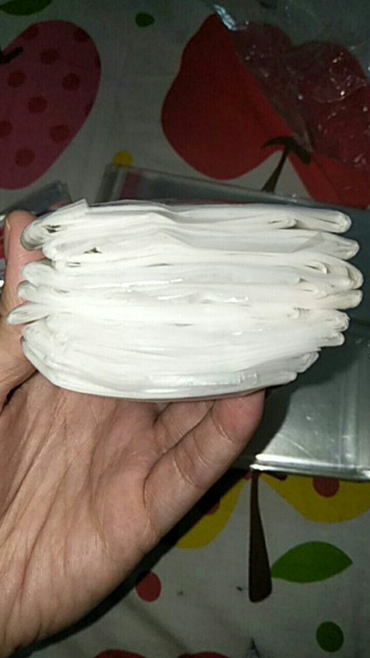 Plastik Makanan Anti Panas Hd Tipis 10x20 12x25 Tebal 01 Plastik Tipis Putih