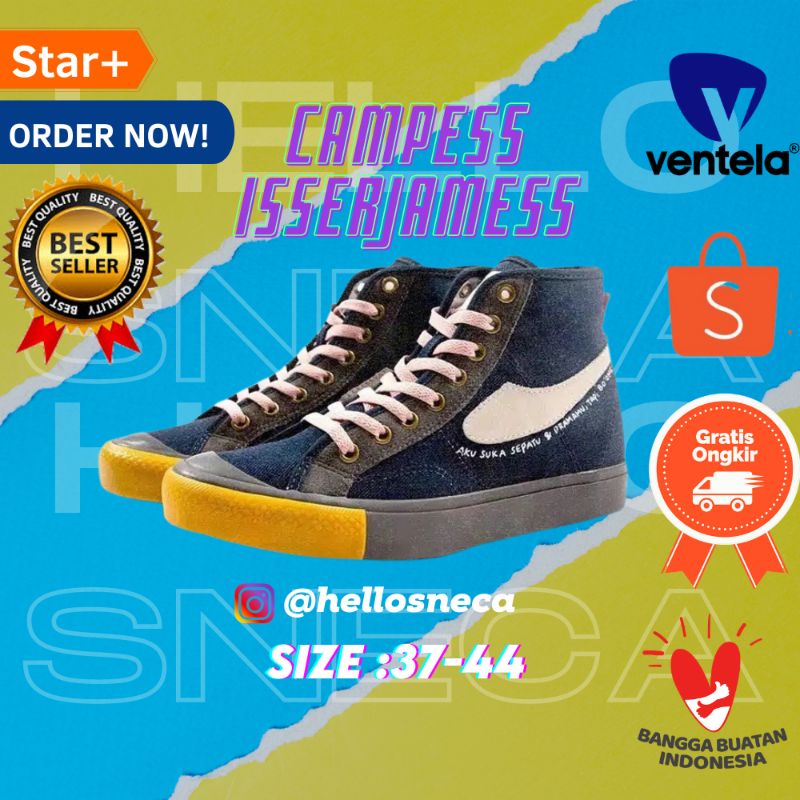 Sneakers Sepatu Lokal Campess x Isser James