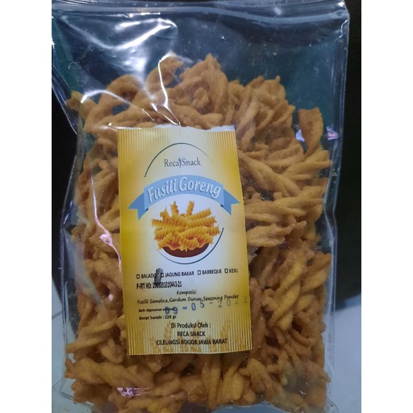 

Snack fusili gandum