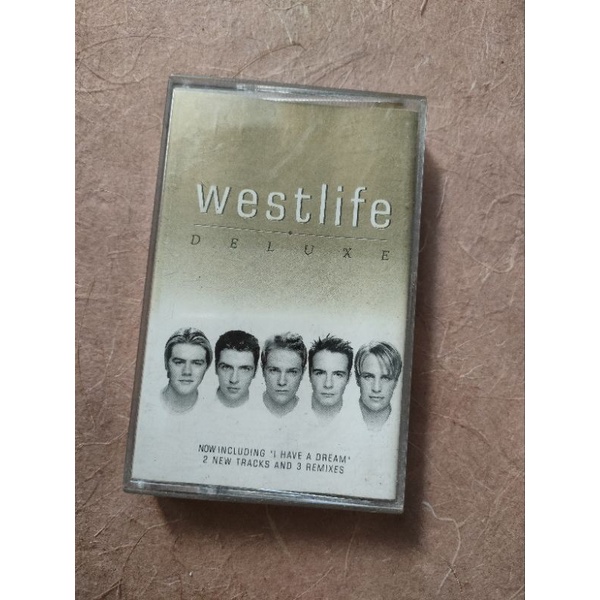 Kaset pita westlife deluxe
