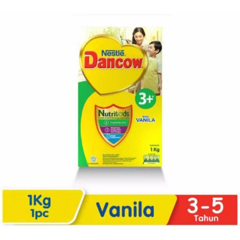 DANCOW 3+ MADU / VANILLA 1KG