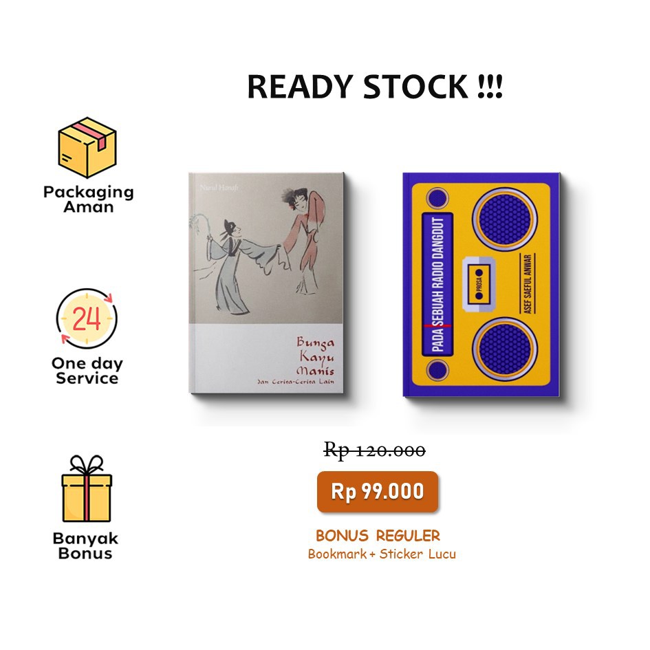 Buku Pada Sebuah Radio Dangdut & Bunga Kayu Manis dan Cerita-Cerita Lain (Penerbit JBS)