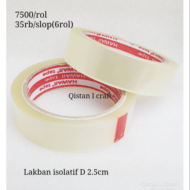 Lakban solatip 2.5cm