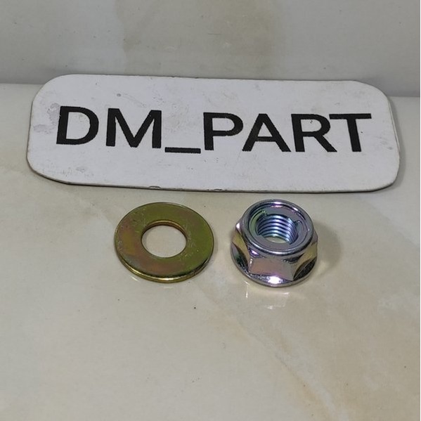 Mur Nut Baut 14 M10 Kunci 17 As Roda Velg Tromol Ban Depan Mio Smile J Gt Z 125 Soul Xeon Fino Xride