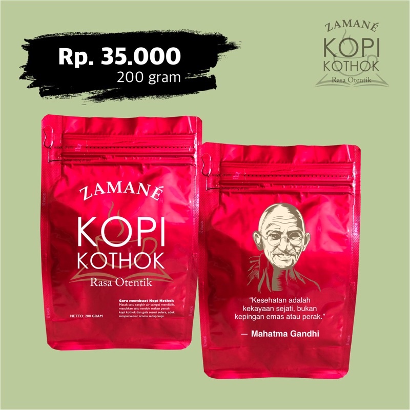 

Kopi Kothok Zamane 200 gram