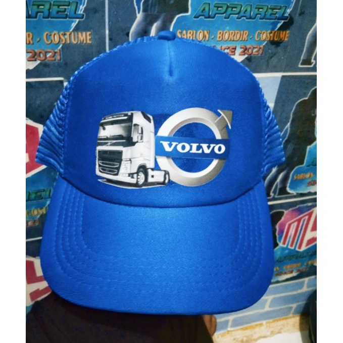 Topi Trucker jaring Truk /Sablon DTF