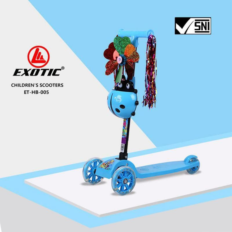 Scooter Skuter Otoped Anak Model Kumbang  HB005 EXOTIC | High Quality