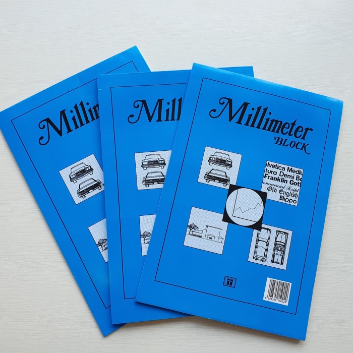 

Sketsagambar- Buku Milimeter Block Ukuran Folio Tiara -Buku-Gambar-Sketsa.