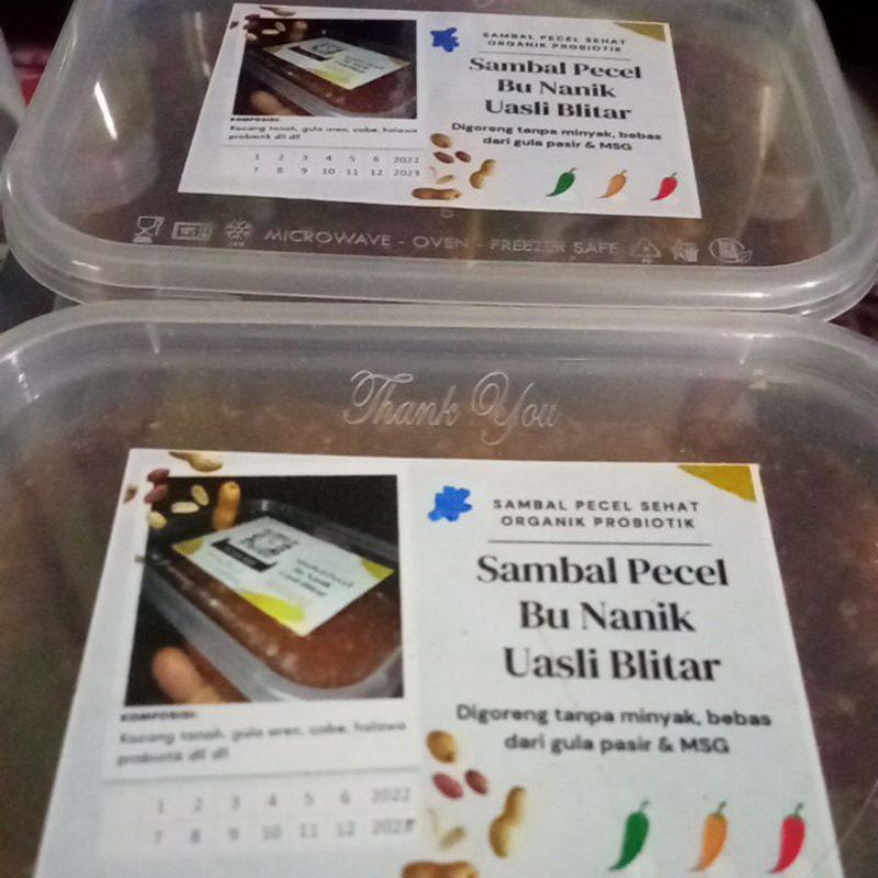 

Sambel Pecel Bu Nanik Uasli Blitar 250gr Level 0 baby Organik Probiotik