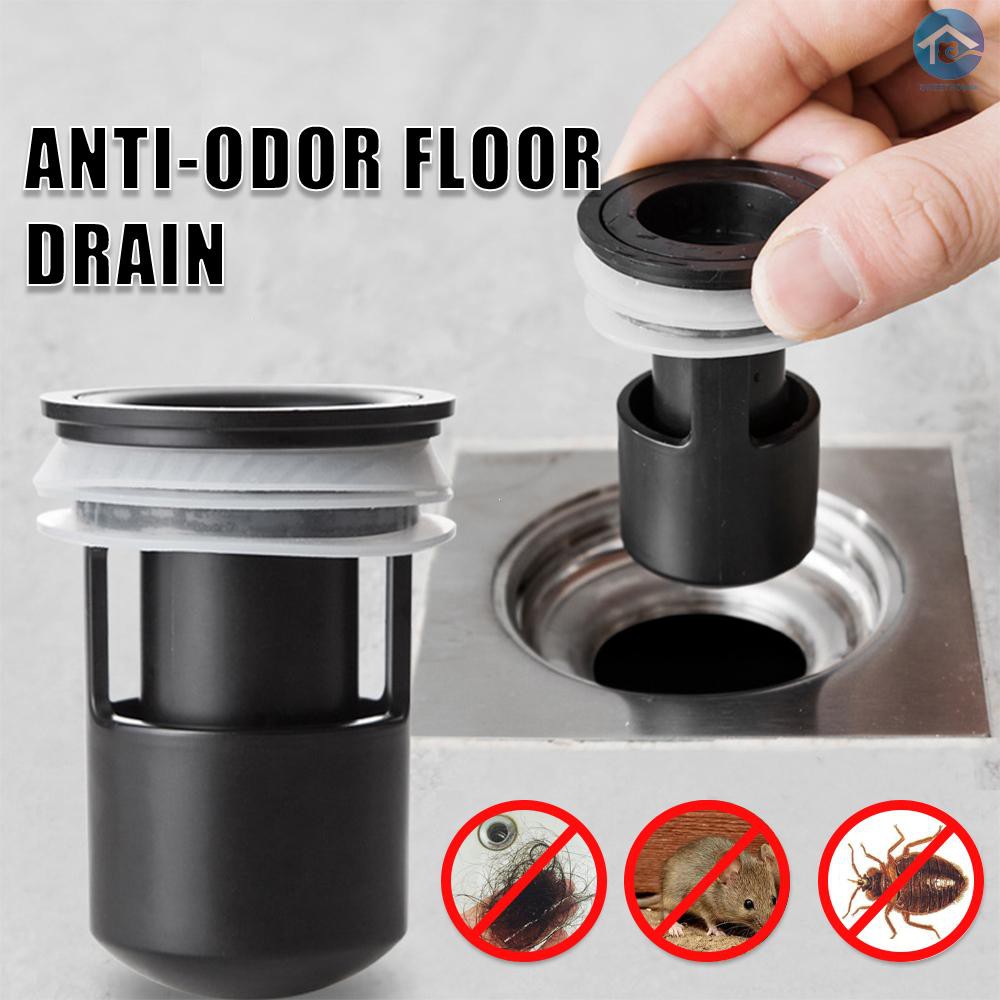 Floor Drain Shower Drain Hair Stopper Catcher Sink Strainer Drain Protectors Bathroom Toilet Tub Kitchen Home Anti Odor Shopee Indonesia