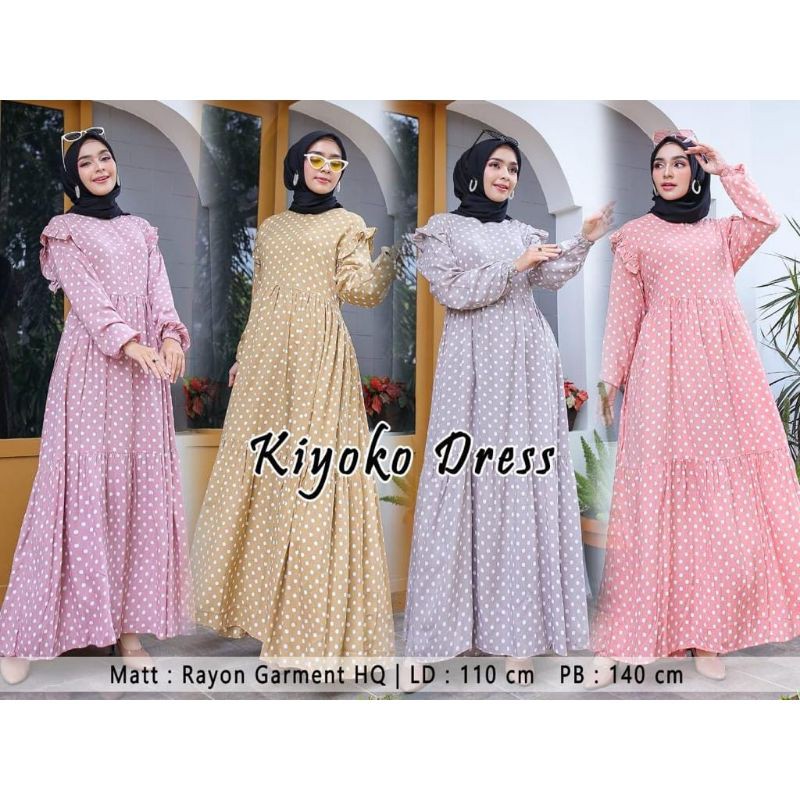 KIYOKO DRESS SIMPLE HIJABERS