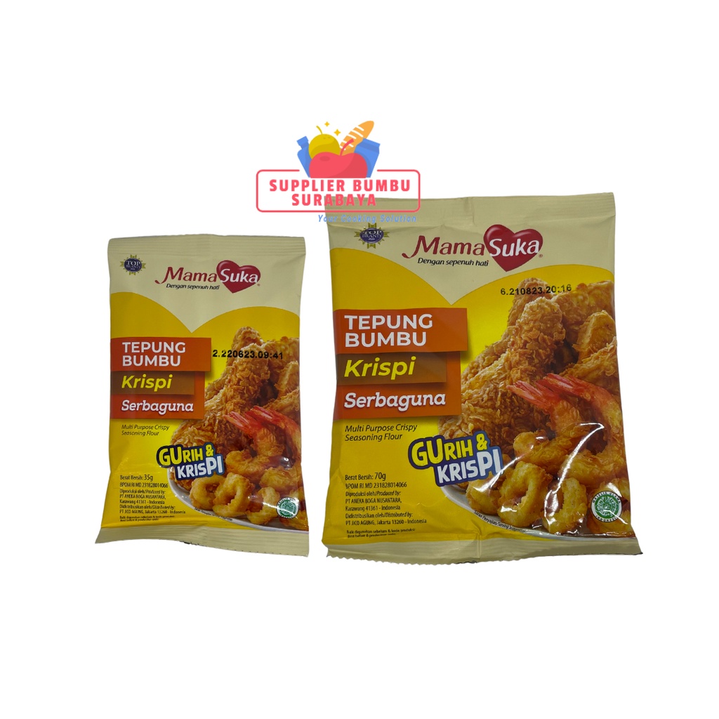 MamaSuka Tepung Bumbu Krispi Crispy Serbaguna