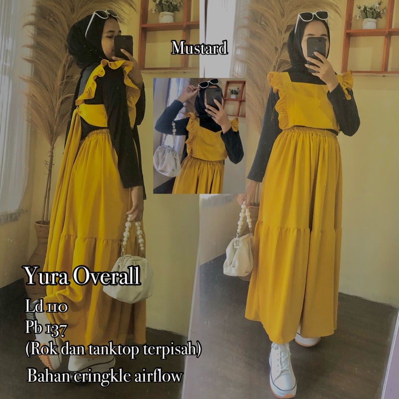 TANKTOP HIJAB/OVERAL TALI PITA