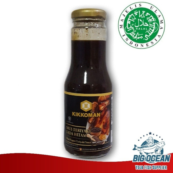 

Kikoman Sauce Black pepper|Lada Hitam @300ml