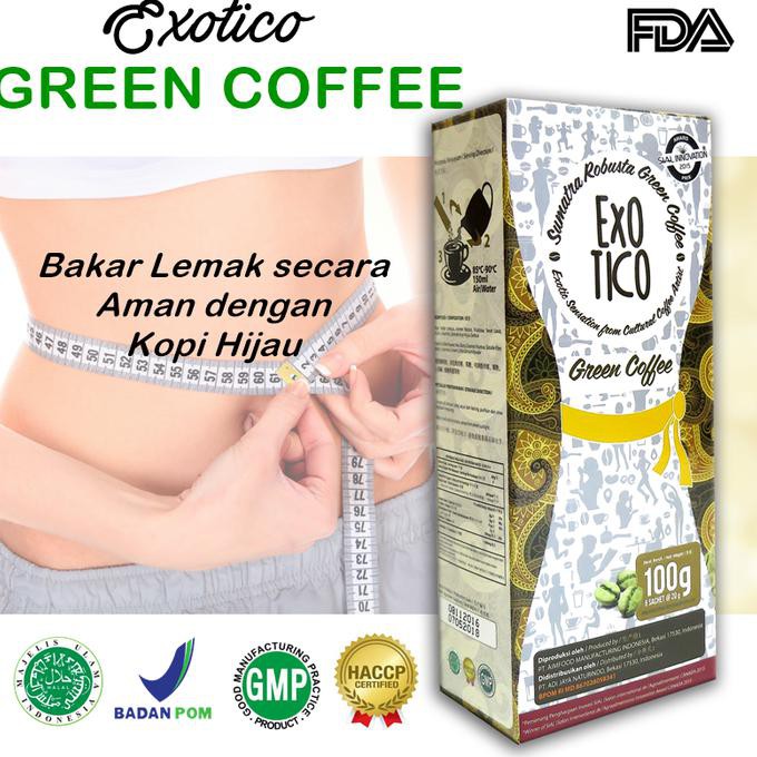 

Kopi Sumatra Green Coffee Instant Exotico