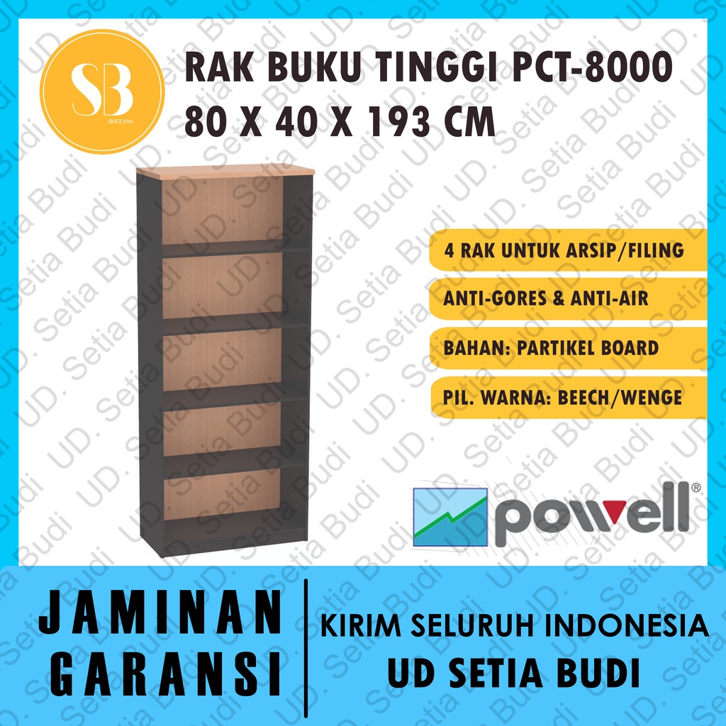 Kabinet / Rak Tinggi Powell Three PCT 8000