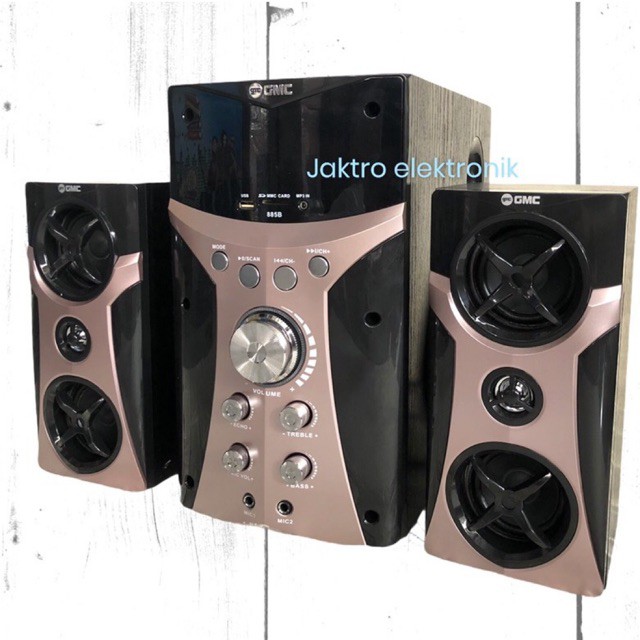 Speaker Aktif GMC 885B Bluetooth Usb Karaoke