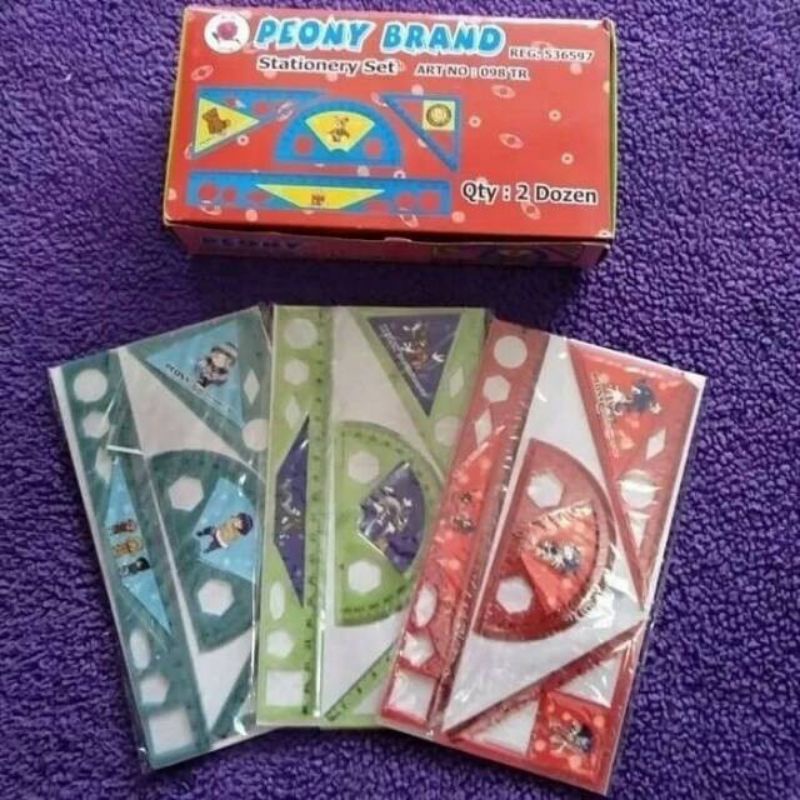

PENGGARIS SET PEONY 20 CM, WARNA RANDOM