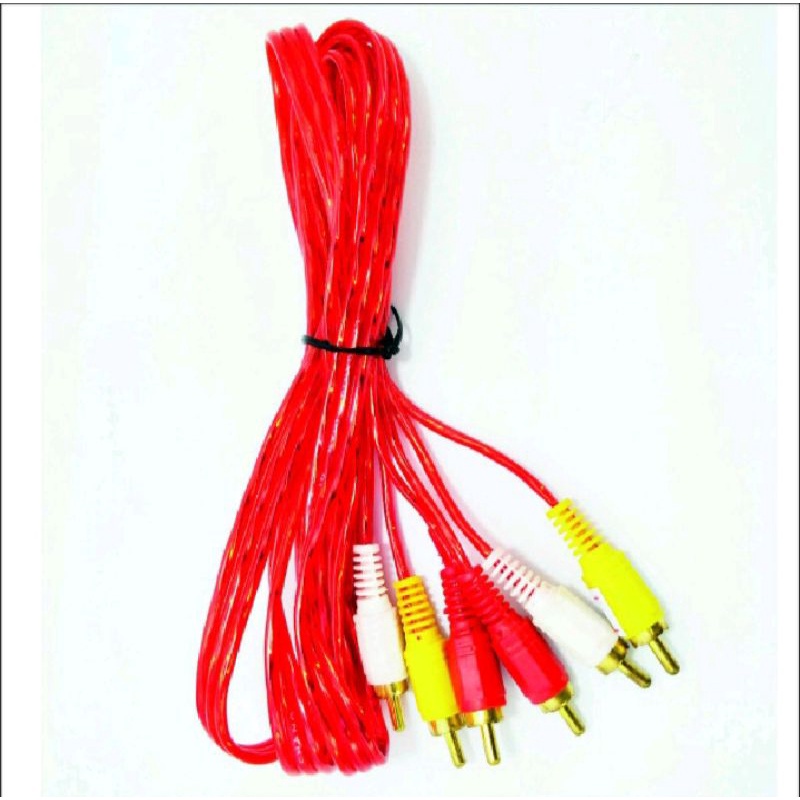 KABEL AUDIO VIDEO RCA 3 TO RCA 3 5 M 2022