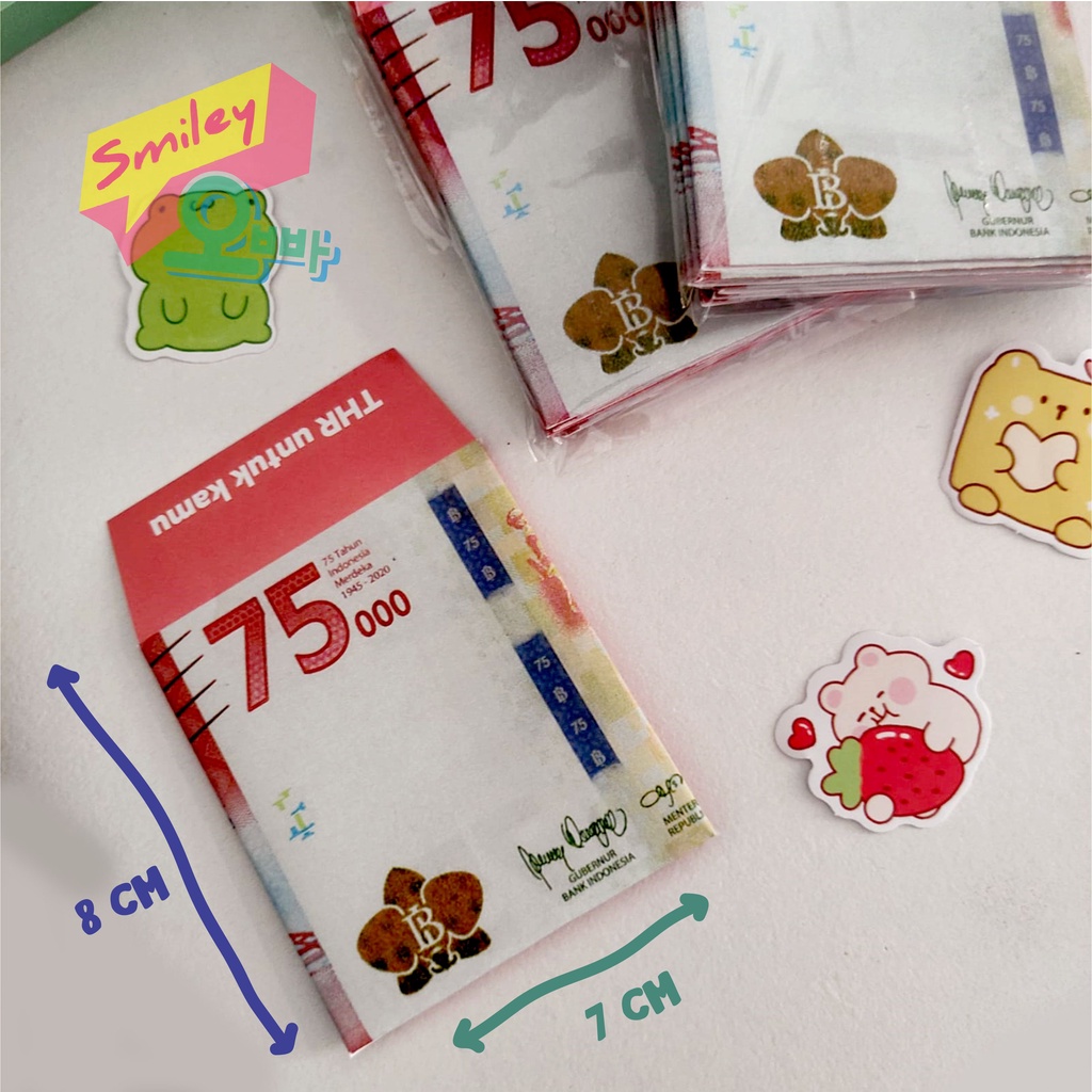 

AMPLOP - THR untuk kamu (75 Ribu) | isi 8 amplop