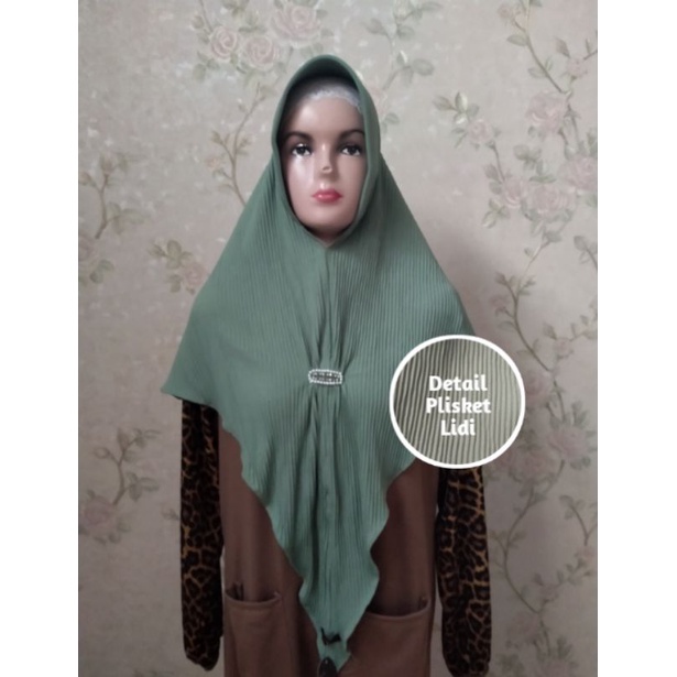 NEW ARRIVAL || Hijab Instan Plisket Lulu Mutiara || Mutiara Plisket || Jilbab Instan Murah || Mutiara Plisket Padi || Mutiara Plisket Lidi-1