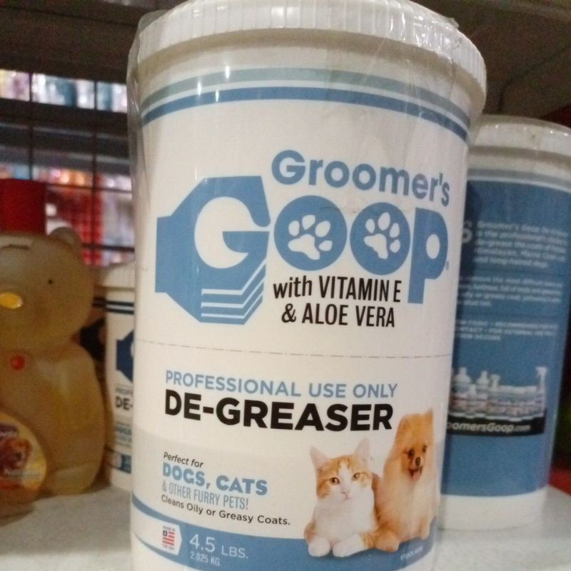 Shampo cat dan dog GOOP 4,5lbs penghalus bulu 2.025kg