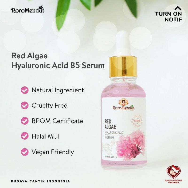 Serum Wajah Kecantikan Lingkar Hitam Mata Mengecilkan pori Menghilangkan Jerawat Roro mendut