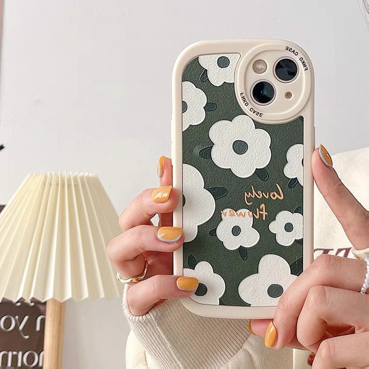 [TPC] Phone Case IPHONE 6 6S 7 8 PLUS X XS MAX XR 11 12 13 PRO MAX Lovely Flower Casing Lucu Korean IP025