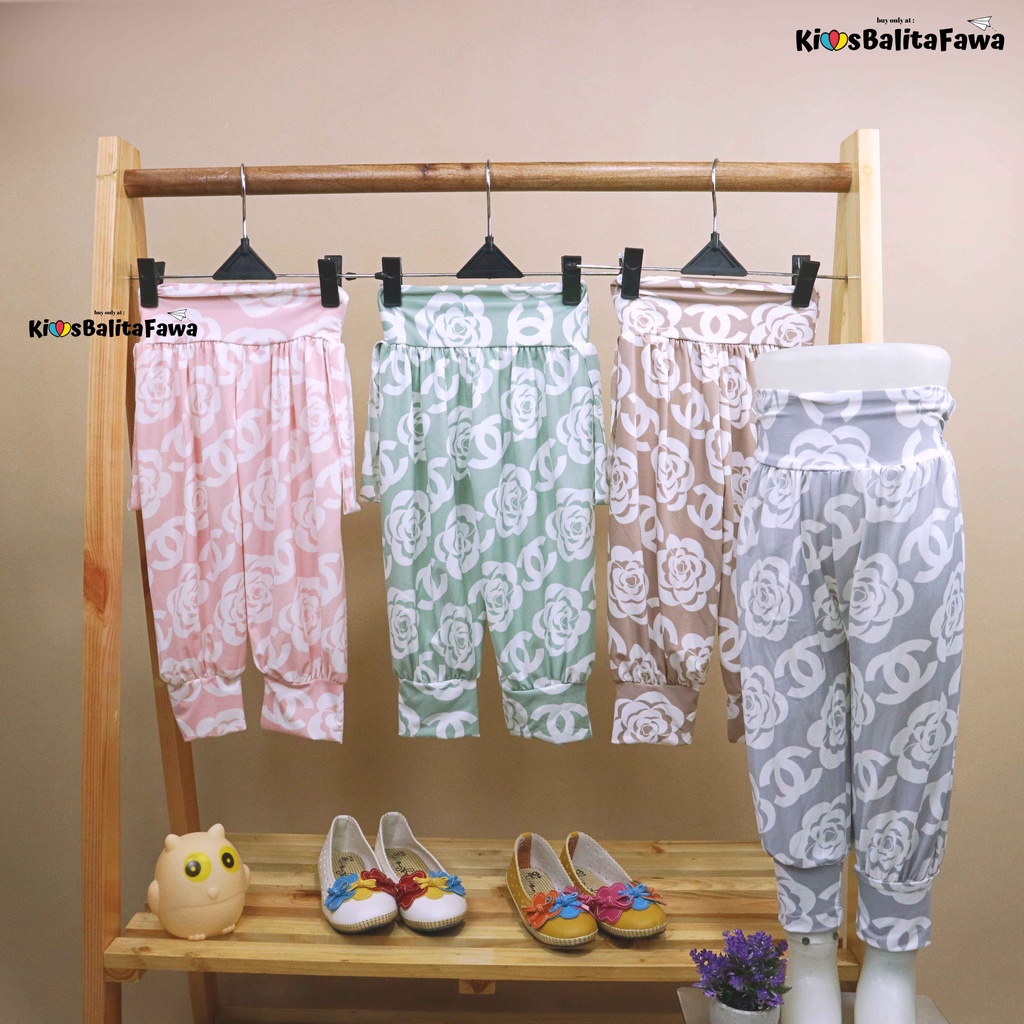 Aladin Carlissa Uk 2-3 Tahun / Celana Anak Perempuan Murah Pants Legging Panjang Pakaian Motif  Lucu