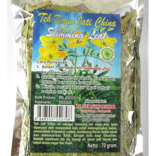 

Teh Daun Jati China 70gr - Slimming Leaf - Teh Daun Jati Cina FREE ONGKIR